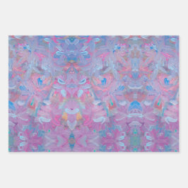 Spring Dream Floral Wrapping Paper Geschenkpapier Set