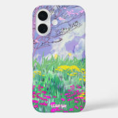 Spring Dream iPhone 16 Phone Case (Rückseite)