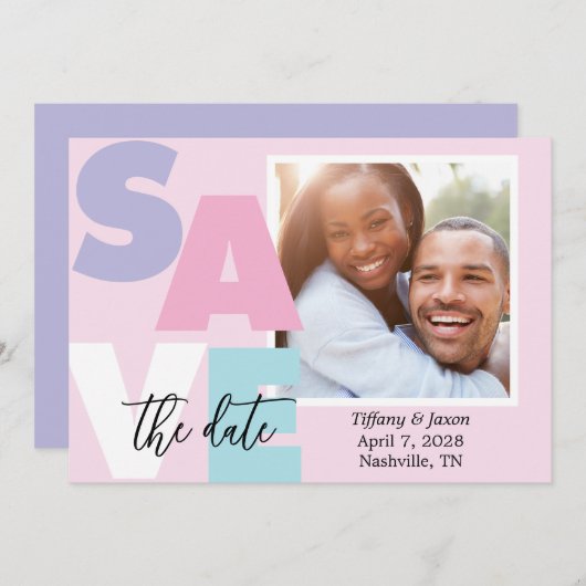 Spring Dream Save the Date (Vorne/Hinten)