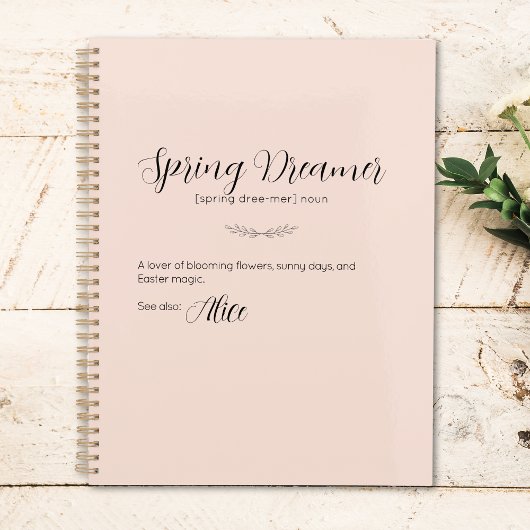 Spring Dreamer Ostersonnenplaner - Blush Pink Planer