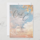 Spring Dreamset On Cloud 9 Brautparty Einladung (Vorderseite)