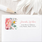 Spring Dusty Pink Floral Bouquet Personalisierter (Insitu)