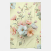 Spring Easter Flowers Geschirrtuch (Vertikal)