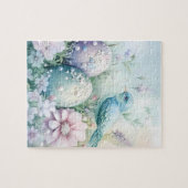 Spring Eggs Bird Garden Puzzle (Horizontal)