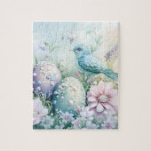 Spring Eggs Bird Garden Puzzle (Vertikal)