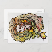 Spring Elf Goddess Wiccan Postkarte (Vorne/Hinten)