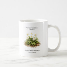Spring Ephemerals of Japan – Japanese Wood Anemone Kaffeetasse