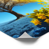 Spring Equinox Sonnige Split Poster (Ecke)