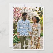 🌸 SPRING — “Ethereal Garden” Einladung (Rückseite)