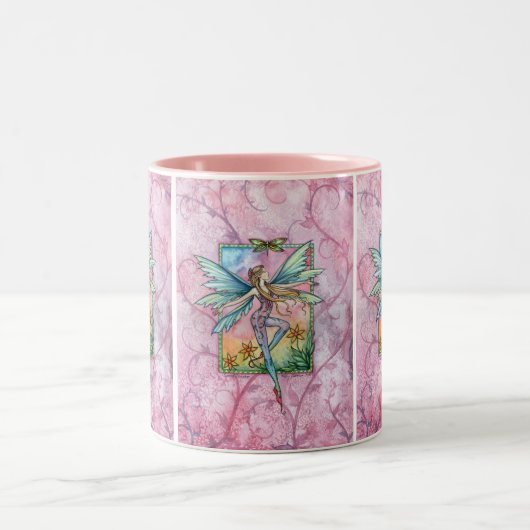 Spring Fairy Coffee Tasse von Molly Harrison (Mittel)