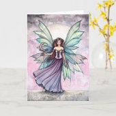Spring Fairy Greeting Card von Molly Harrison Karte (Gelbe Blume)