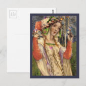 Spring Fairy Land Postkarte (Vorne/Hinten)