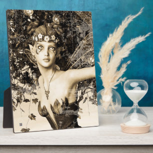 Spring Fairy Vintag Fotoplatte