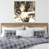Spring Fairy Vintag Leinwanddruck (Insitu (Schlafzimmer))