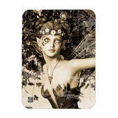 Spring Fairy Vintag Magnet (Vertikal)