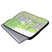 Spring Farm Laptop Case (Vorne Knopf)
