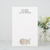 Spring Fawn Briefpapier (Stehend Vorderseite)