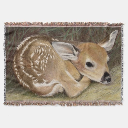 Spring Fawn Decke (Vorderseite)