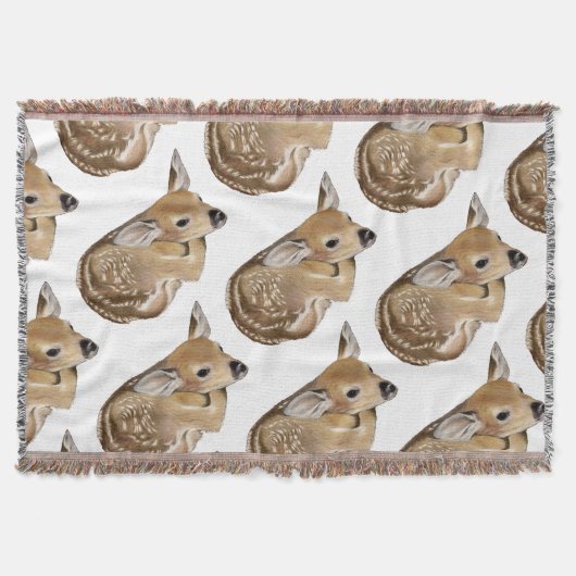 Spring Fawn Decke (Vorderseite)