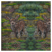 Spring Fawn Fabric Stoff (Nahaufnahme)
