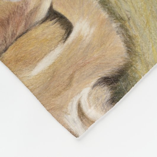 Spring Fawn Fleecedecke (Ecke)