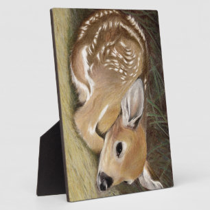 Spring Fawn Fotoplatte