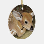Spring Fawn Keramik Ornament (Rechts)