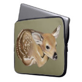 Spring Fawn Laptopschutzhülle (Vorderseite Links)