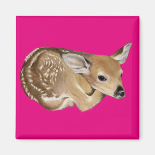 Spring Fawn Magnet