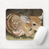 Spring Fawn Mousepad (Mit Mouse)