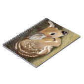 Spring Fawn Notizblock (Linke Seite)