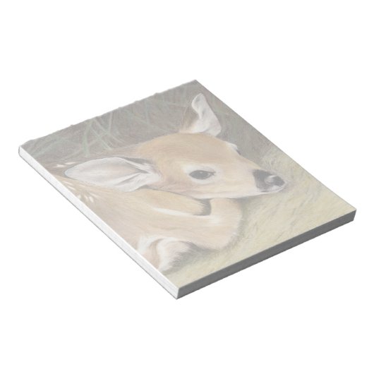 Spring Fawn Notizblock (angewinkelt)