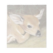Spring Fawn Notizblock (Vorderseite)