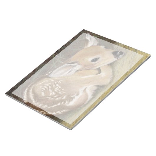 Spring Fawn Notizblock (angewinkelt)