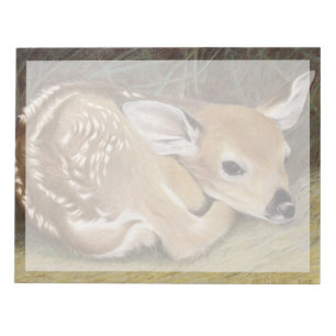 Spring Fawn Notizblock