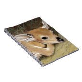 Spring Fawn Notizblock (Rechte Seite)
