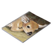 Spring Fawn Notizblock (Linke Seite)