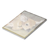Spring Fawn Notizblock (Rotiert)