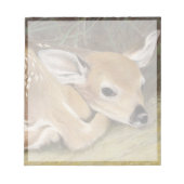 Spring Fawn Notizblock (Vorderseite)