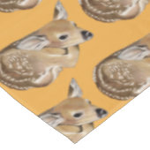 Spring Fawn Tischdecke (Schrägansicht)