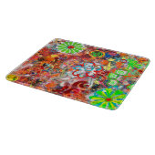 Spring Fee Deko Glass Cutting Board Schneidebrett (Ecke)