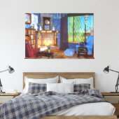 Spring Felicity Canvas Print Leinwanddruck (Insitu (Schlafzimmer))