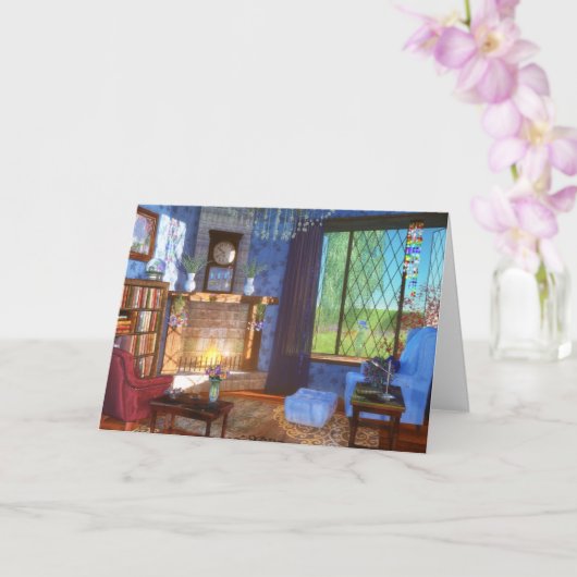 Spring Felicity Card Karte (Orchidee)