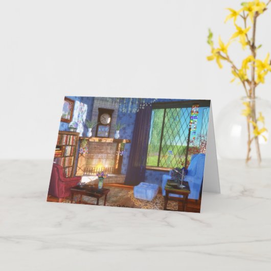 Spring Felicity Card Karte (Gelbe Blume)