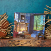 Spring Felicity Plaque Fotoplatte (Seite)