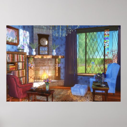 Spring Felicity Print Poster (Vorne)