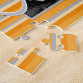 Spring Flash African Daisy Fotograph Custom Puzzle (Seite)