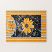 Spring Flash African Daisy Fotograph Custom Puzzle (Horizontal)