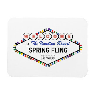 Spring Fling 2025 Magnet