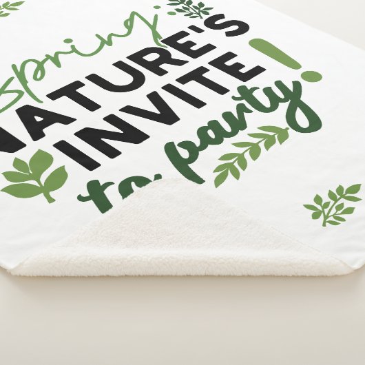 Spring Fling Party - Nature's Celebration Call Sherpadecke (3/4)